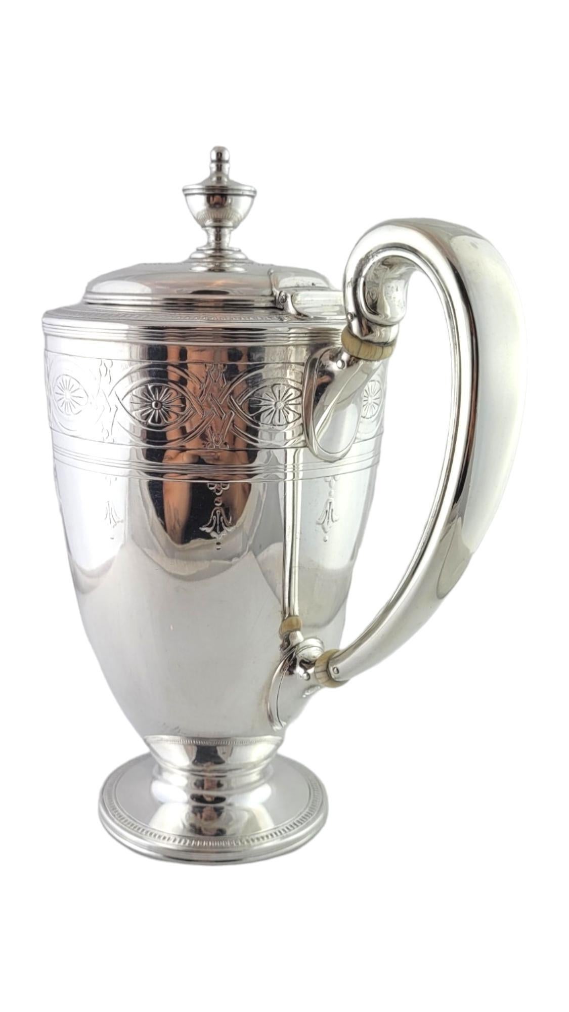 Brocca coperta in argento Sterling Tiffany & Co. circa 1907-1947 #18014 In condizioni buone in vendita a Washington Depot, CT