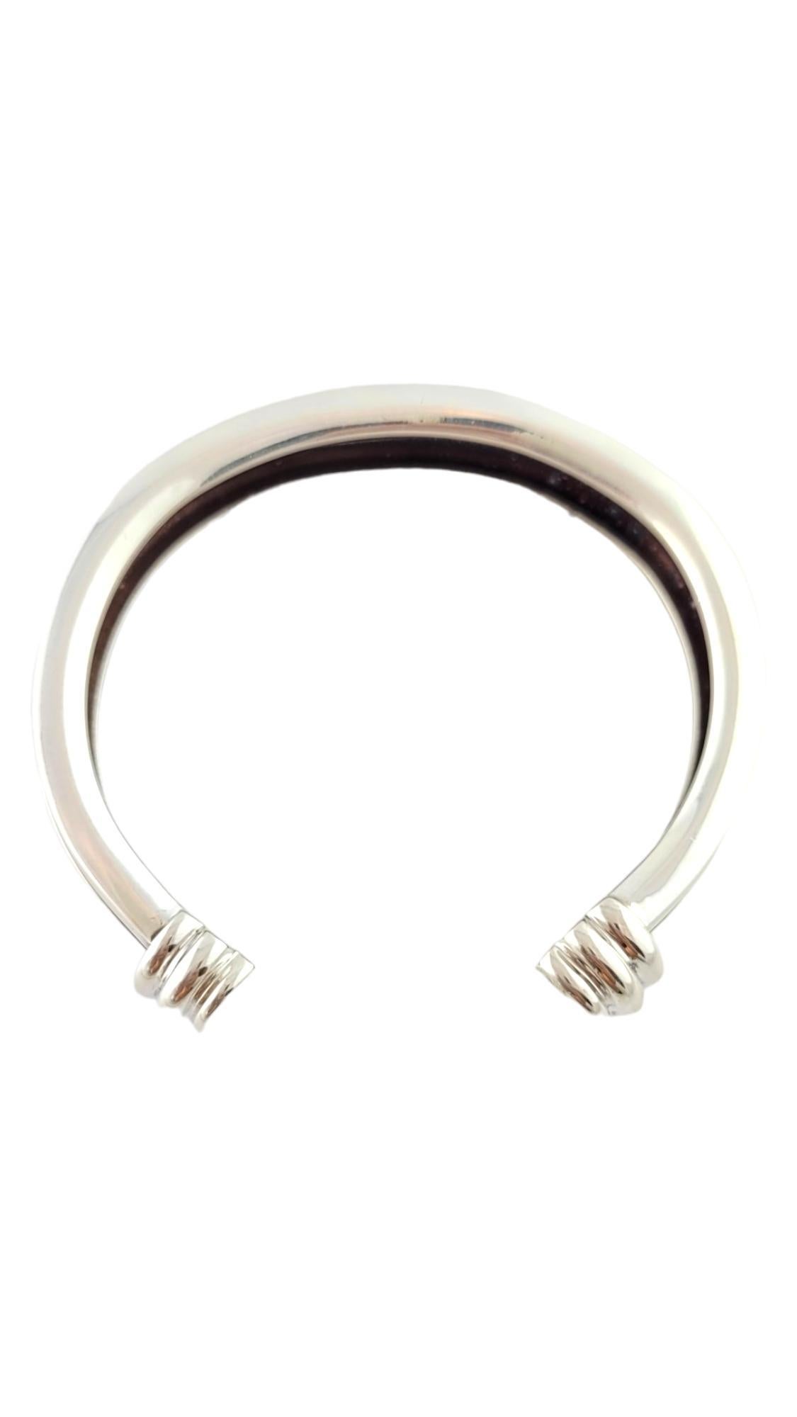 Tiffany & Co. Sterling Silver Cuff Bracelet #18123 In Good Condition In Washington Depot, CT
