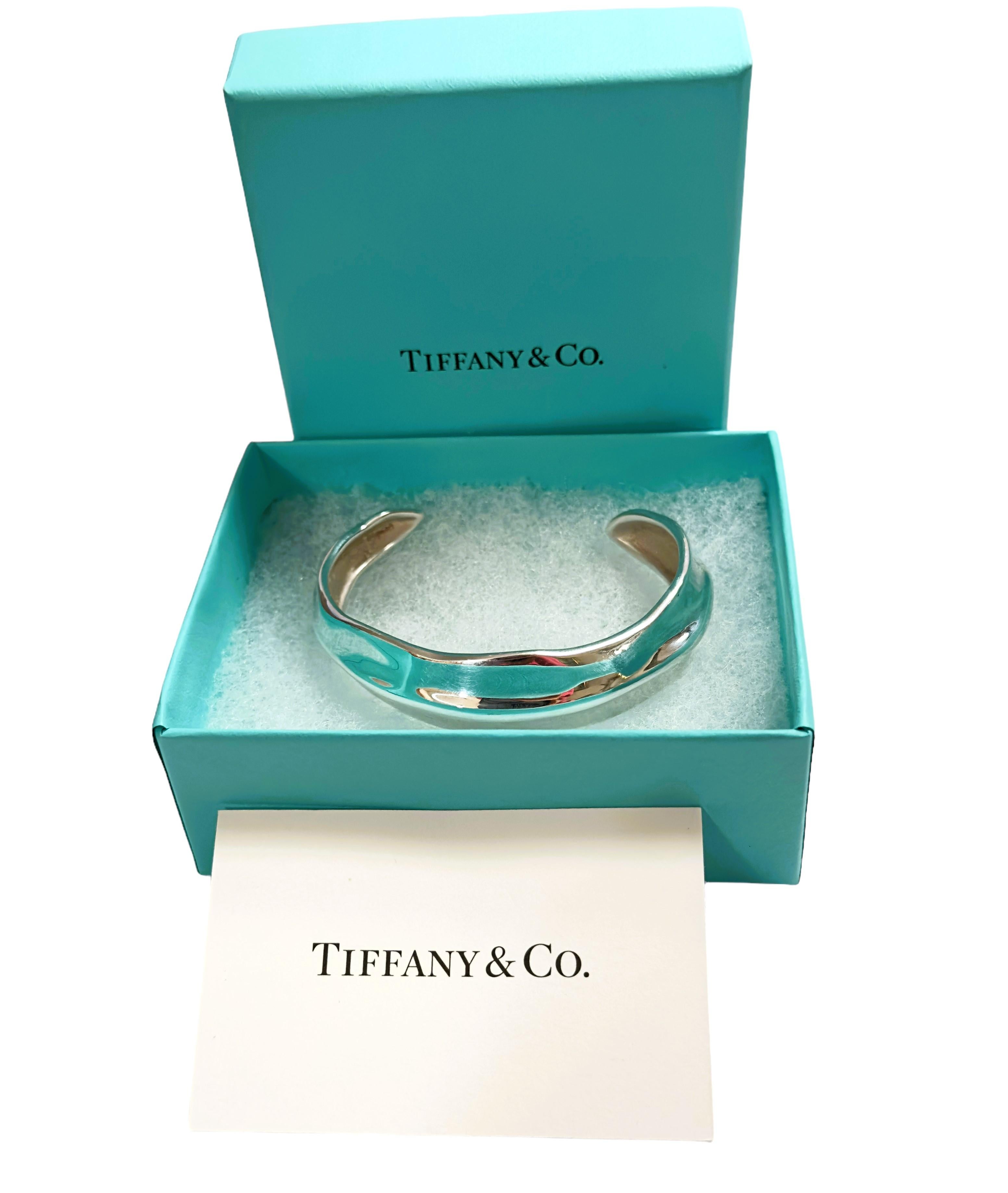 Manschettenarmband aus Sterlingsilber von Tiffany & Co 5