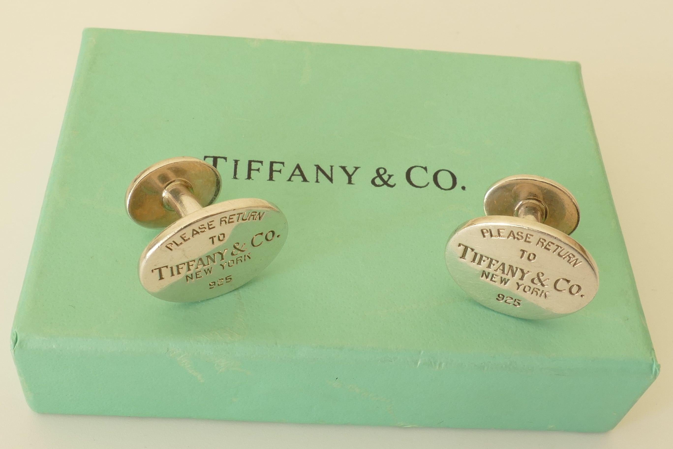tiffany's cufflinks
