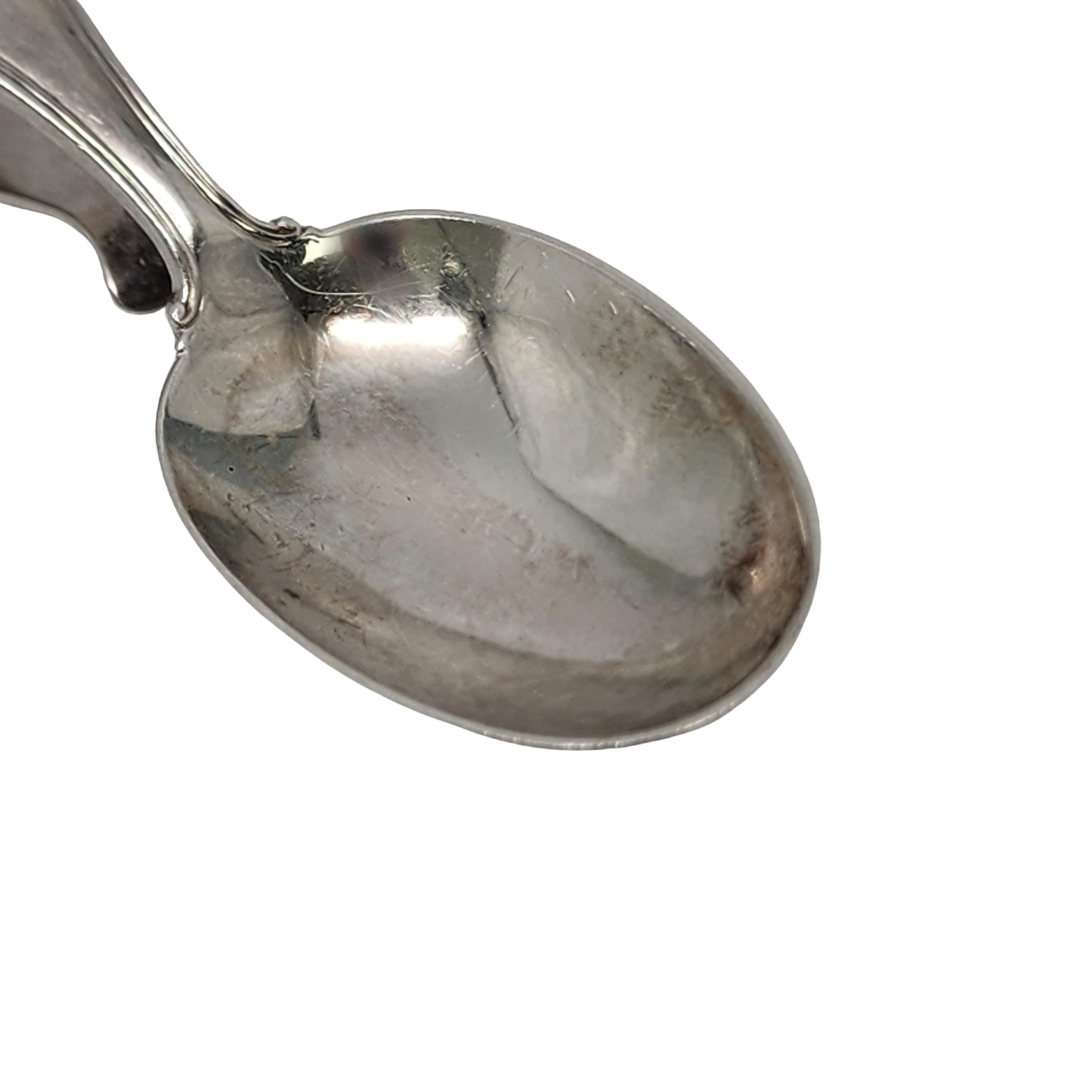 da uomo o donna Tiffany & Co. in argento sterling con manico curvo e cucchiaio ad anello per bambini, con mono #16853 in vendita