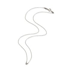 Tiffany & Co. Sterling Silver Diamond Elsa Peretti Diamond By The Yard Pendant