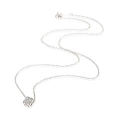 Tiffany & Co. Sterling Silver Diamond Lace Pendant