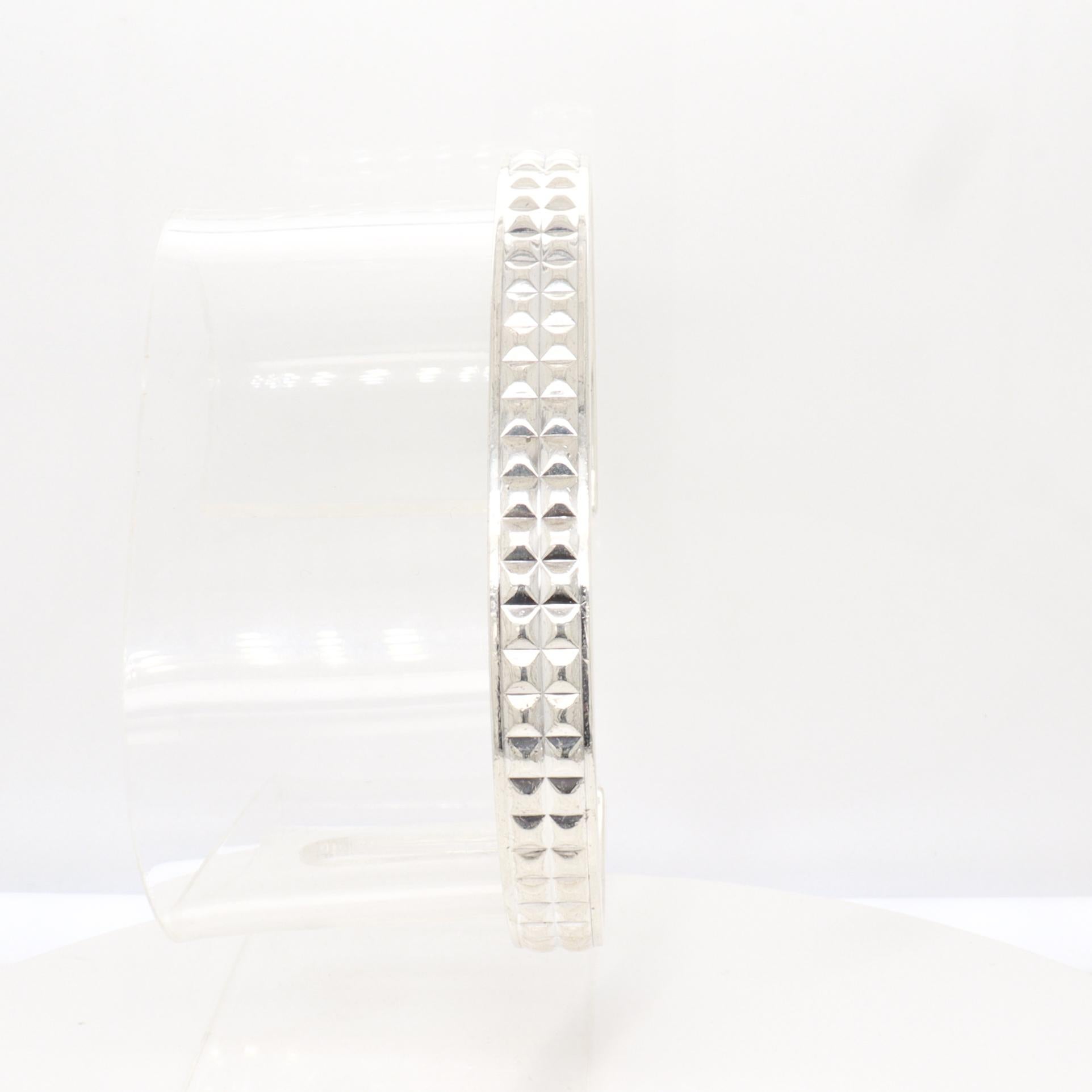 Tiffany & Co. Bracciale a punta di diamante in argento sterling in vendita 5