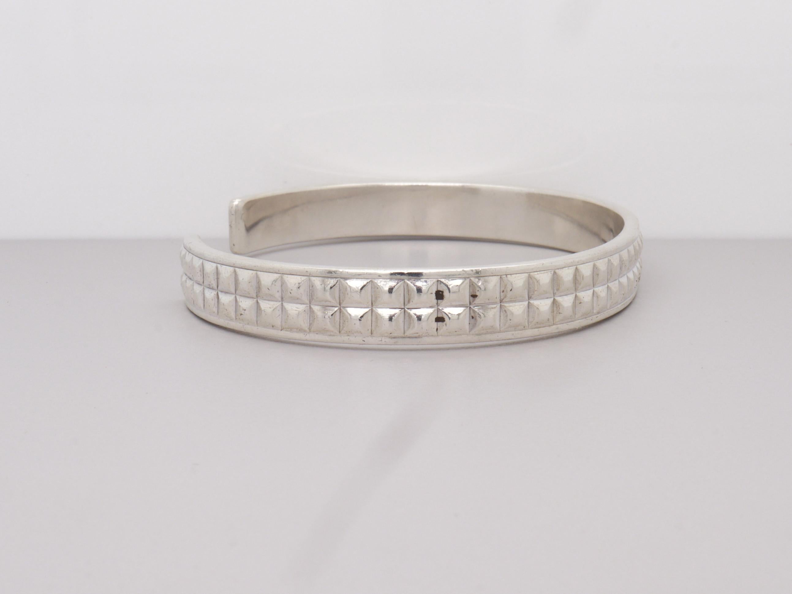 Tiffany & Co. Bracciale a punta di diamante in argento sterling in vendita 3