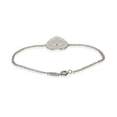 Tiffany & Co. Sterling Silver Diamond Return To Tiffany Bracelet