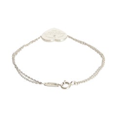 Tiffany & Co. Sterling Silber Diamant Rückkehr zu Tiffany-Armband