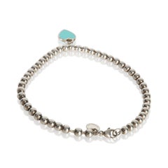 Tiffany & Co. Sterling Silber Diamant Rückkehr zu Tiffany-Armband