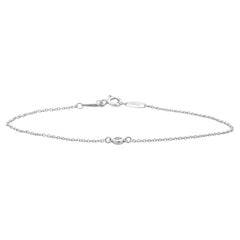 Tiffany & Co. Sterling Silver Diamonds by The Yard Bracelet