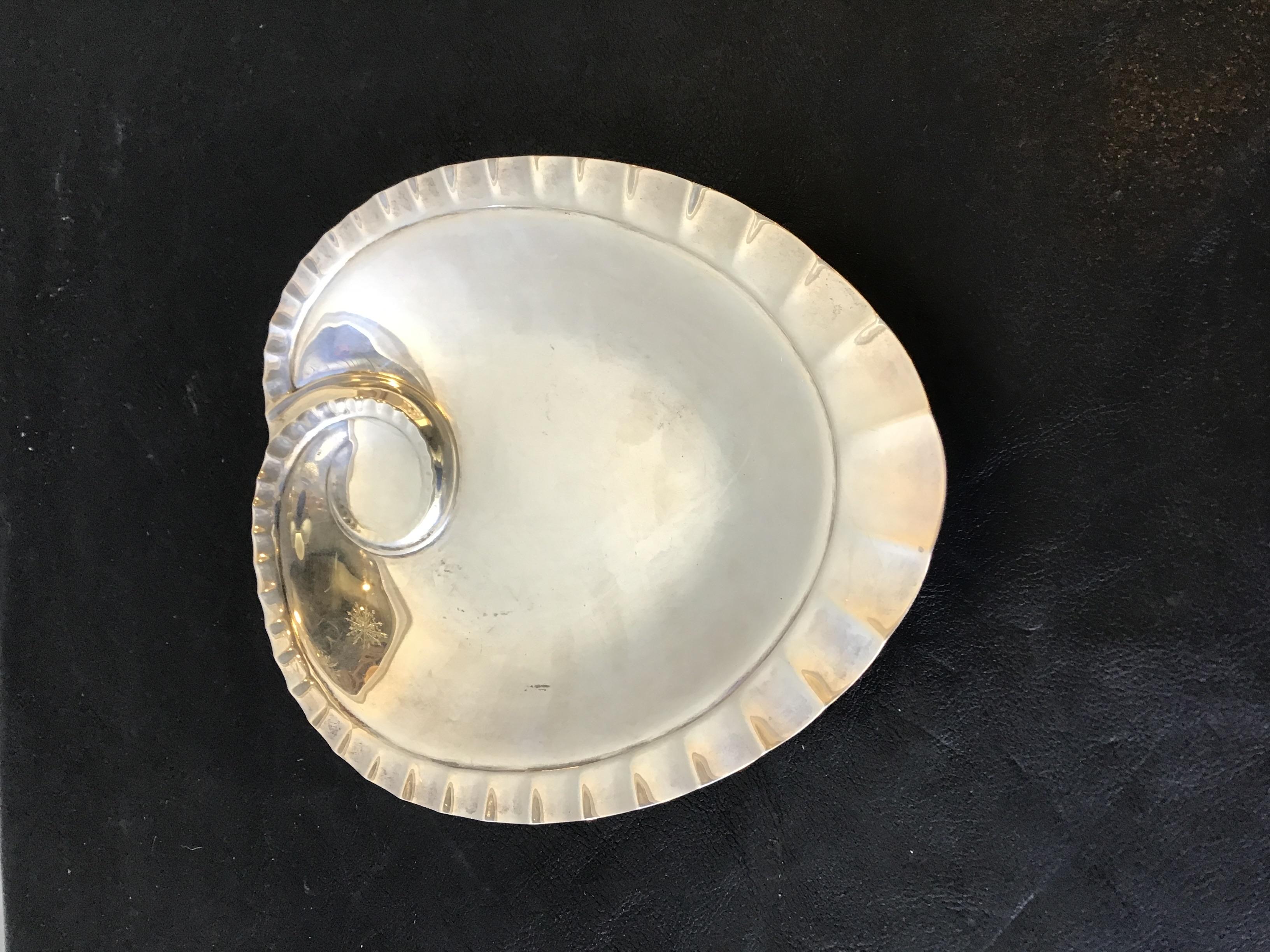 Tiffany & Co. Sterling Silver Dish For Sale 2