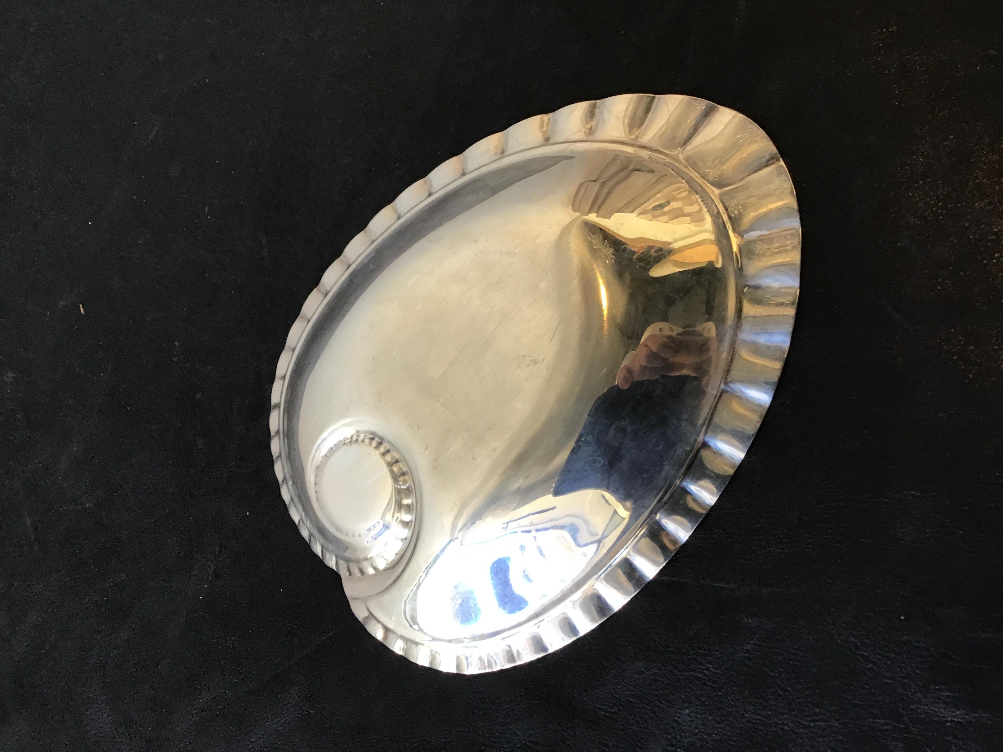 Tiffany & Co. Sterling Silver Dish For Sale 4