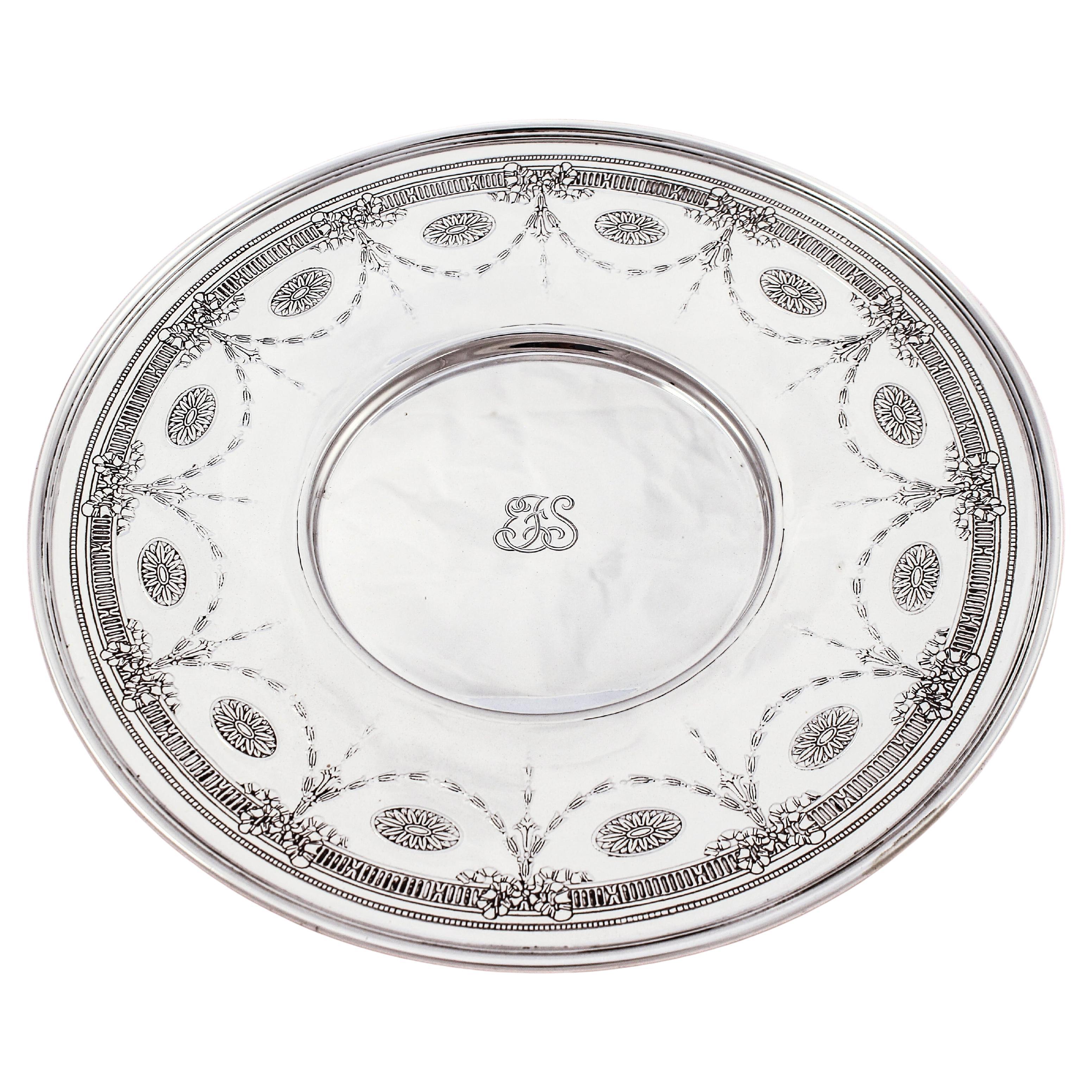 Tiffany & Co. Sterling Silver Dish For Sale