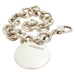 Tiffany & Co. Sterling Silver Dog Chain Link Bracelet