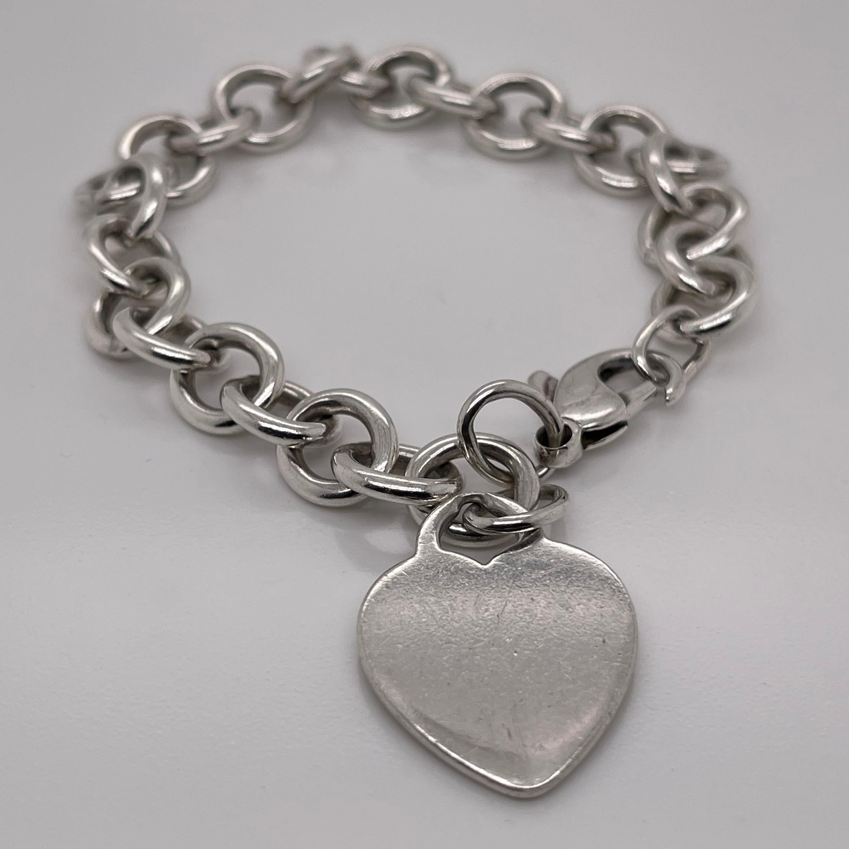 tiffany and co heart bracelet