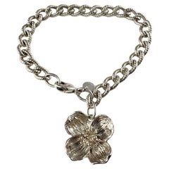 Tiffany & Co. Sterling Silver Dogwood Blossom Bracelet