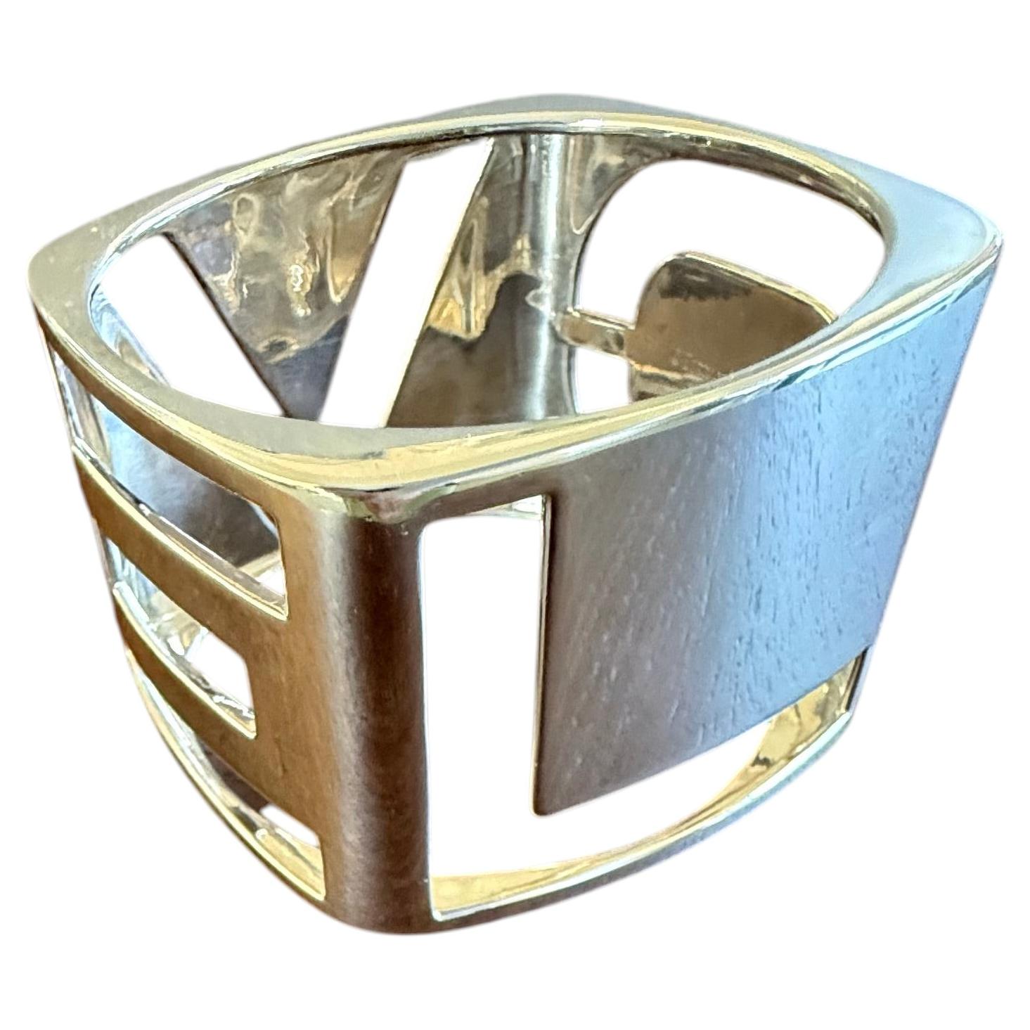 Tiffany & Co Sterling Silver Donald Claflin Love Era Bangle Bracelet