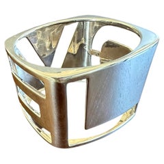 Tiffany & Co Sterling Silver Donald Claflin Love Era Bangle Bracelet