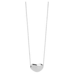 Tiffany & Co. Sterling Silver Elsa Peretti 18mm Bean Design Pendant