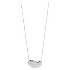 Tiffany & Co. Sterling Silver Elsa Peretti 18mm Bean Design Pendant