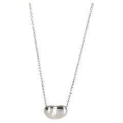 Tiffany & Co. Sterling Silver Elsa Peretti Bean Pendant