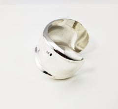 Tiffany & Co. Sterling Silver Elsa Peretti "Bone" Cuff Bracelet