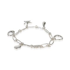 Tiffany & Co. Sterling Silver  Elsa Peretti Charm Bracelet