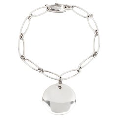 Tiffany & Co. Sterling Silver Elsa Peretti Disc Large Link Bracelet