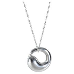 Tiffany & Co. Sterling Silver  Elsa Peretti Eternal Circle Pendant