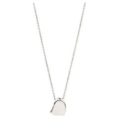 Tiffany & Co. Sterling Silver Elsa Peretti Full Heart Pendant