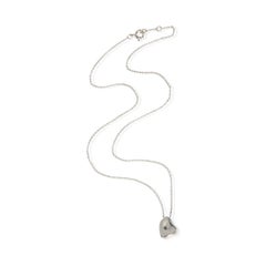 Tiffany & Co. Sterling Silver  Elsa Peretti Small Full Heart Pendant