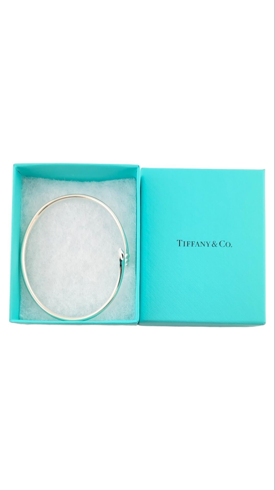 Women's Tiffany & Co. Sterling Silver Elsa Peretti Snake Bangle Bracelet #15841
