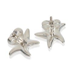 Tiffany & Co. Sterling Silver Elsa Peretti Starfish Earrings