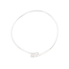 Tiffany & Co. Sterling Silver Elsa Peretti Teardrop Bangle