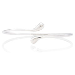 Tiffany & Co. Sterling Silver Elsa Peretti Teardrop Bangle