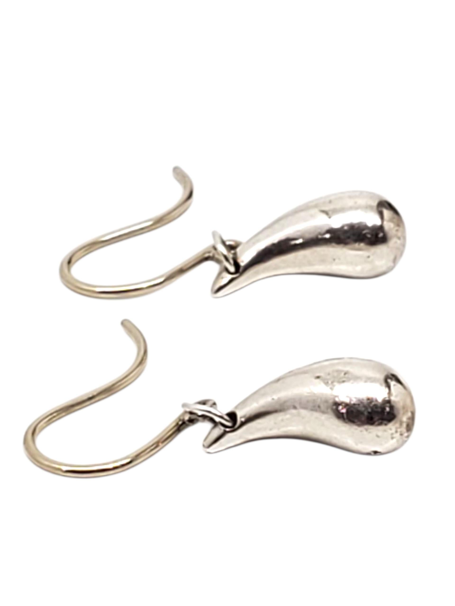 Donna Tiffany & Co. Orecchini a goccia in argento Elsa Peretti #23703 in vendita