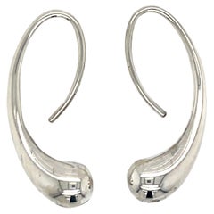 Tiffany
Co. Sterling Silver Elsa Peretti Teardrop Earrings