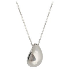 Tiffany & Co. Sterling Silver  Elsa Peretti Teardrop Pendant