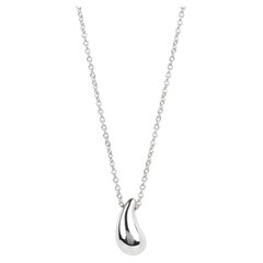 Tiffany & Co. Sterling Silver Elsa Peretti Teardrop Pendant