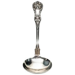 Tiffany & Co. Sterling Silver English King Gravy Ladle 'A'