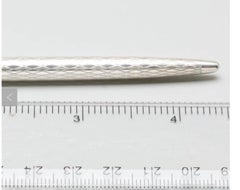 Tiffany & Co. Sterling Silver Engraved Diamond Purse Pen