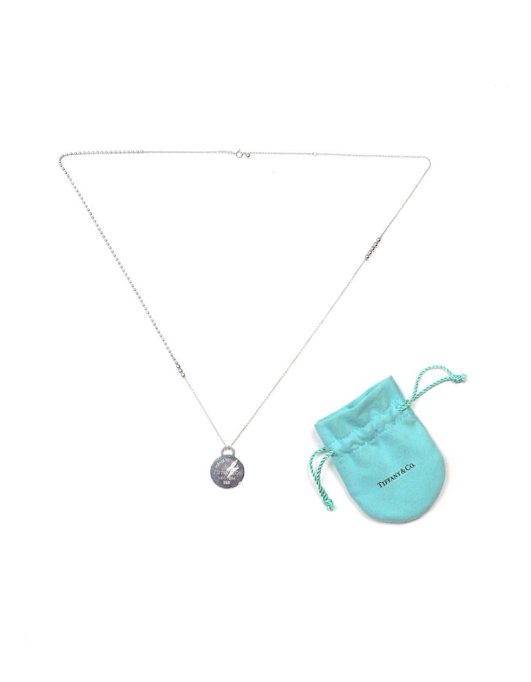 Tiffany lightning 2024 bolt necklace
