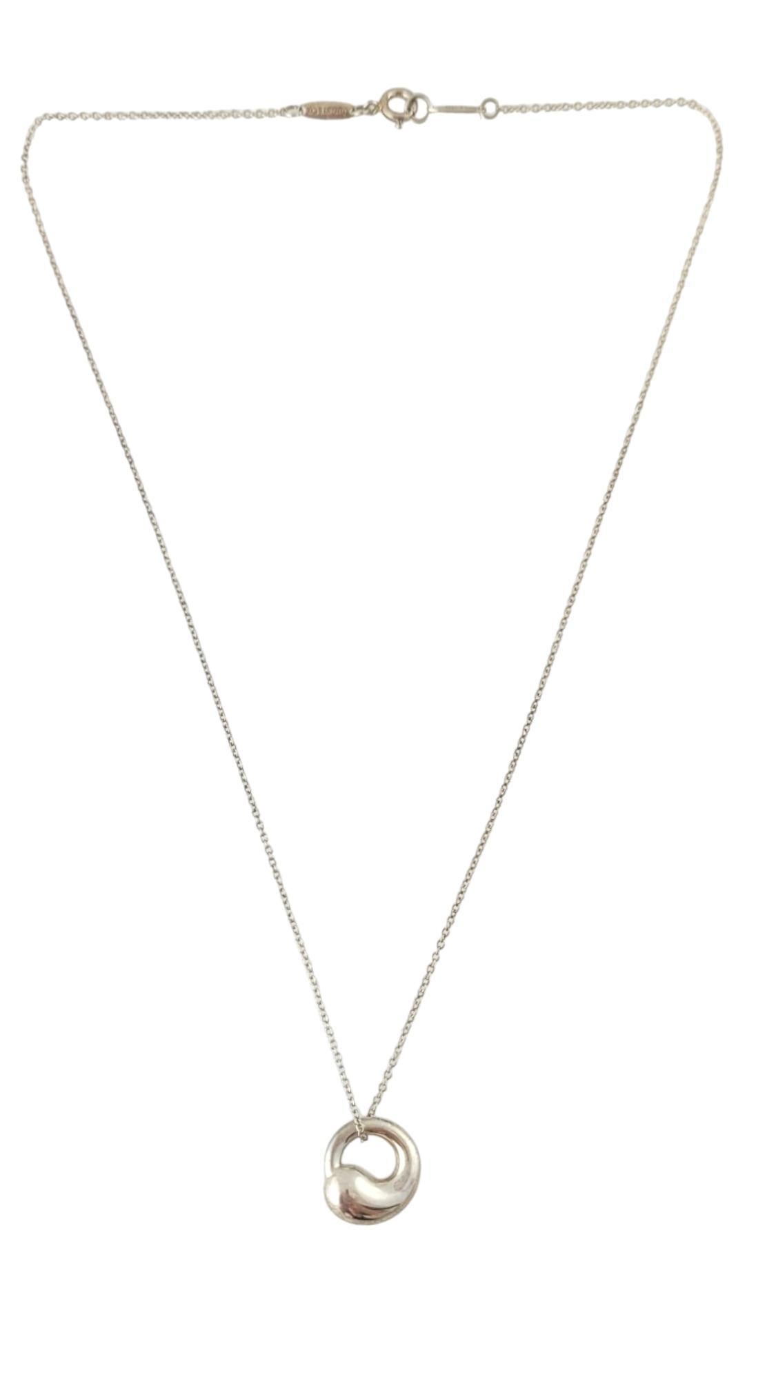 Tiffany & Co. Sterling Silver Eternal Circle Necklace

This gorgeous piece by Tiffany & Co. features a beautiful sterling eternity circle pendant paired with a sterling silver chain!

Chain length: 16