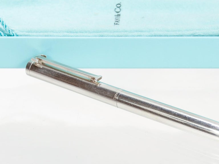 Tiffany 1837 Makers ballpoint pen in sterling silver.