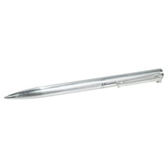 Tiffany & Co. Sterling Silver Executive T Clip Ballpoint Pen