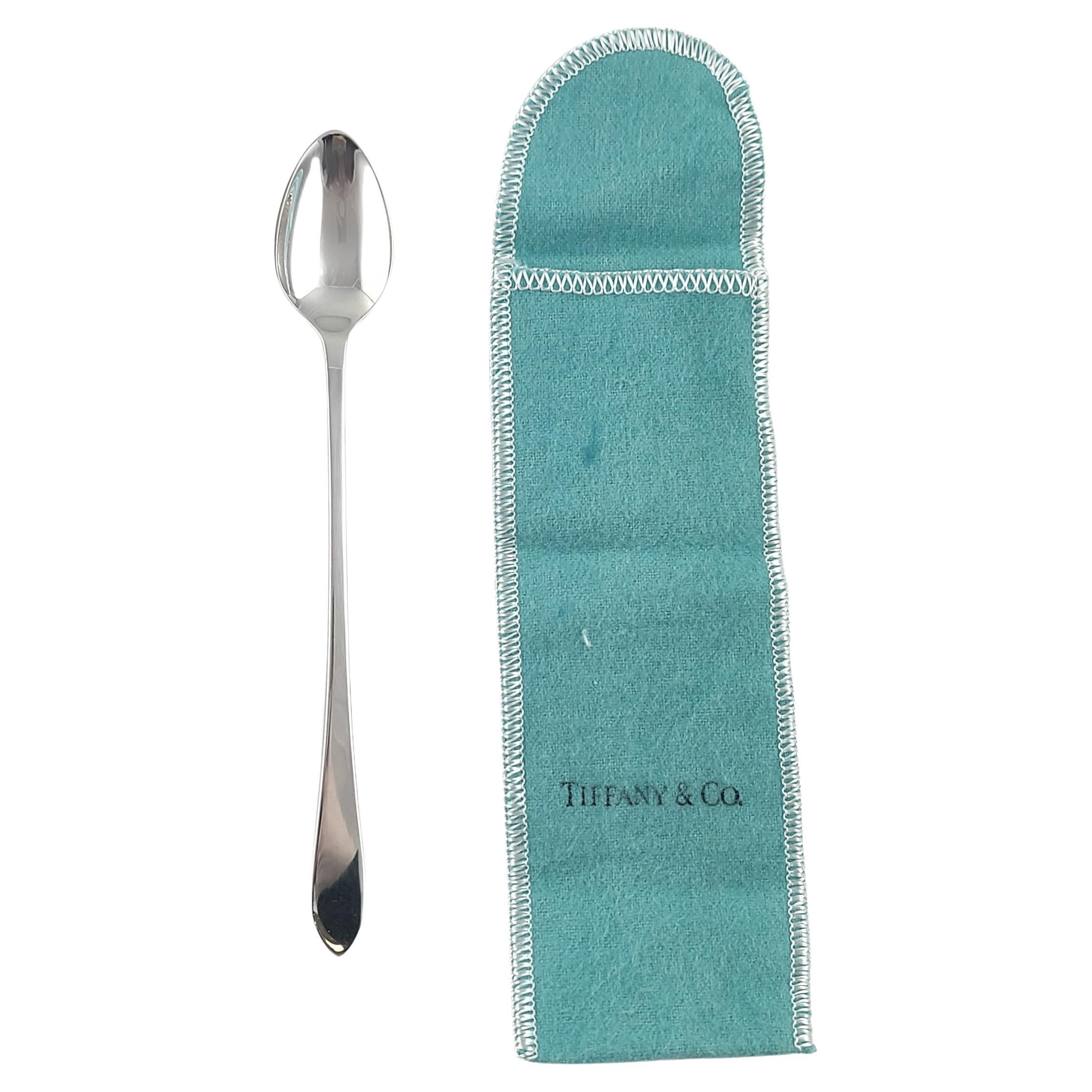 Tiffany & Co Sterling Silver Faneuil Baby Feeding Spoon with Pouch