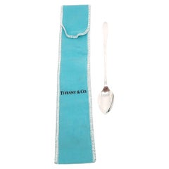 Tiffany & Co. Sterling Silver Faneuil Baby Feeding Spoon with Pouch
