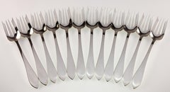 Tiffany & Co. Sterling Silver Faneuil Service for 12 Flatware Set No Mono