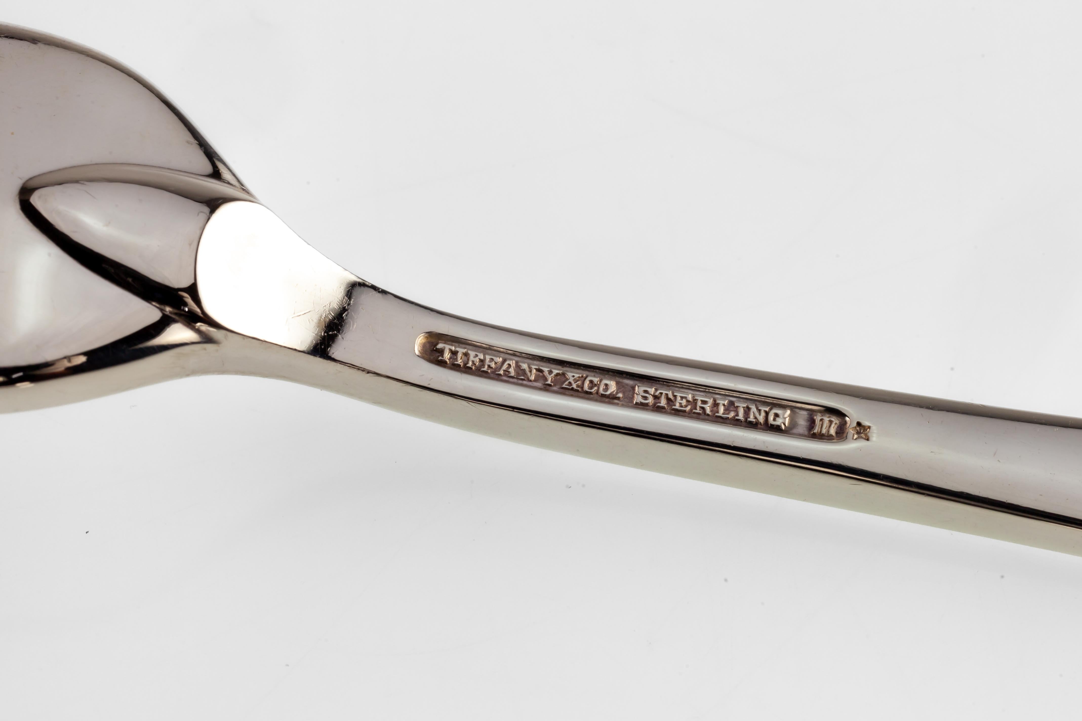 Tiffany & Co. Sterling Silver Faneuil Service for 12 Flatware Set No Mono 1