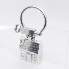 Tiffany & Co. Sterling Silver Figural House Key Ring or Holder