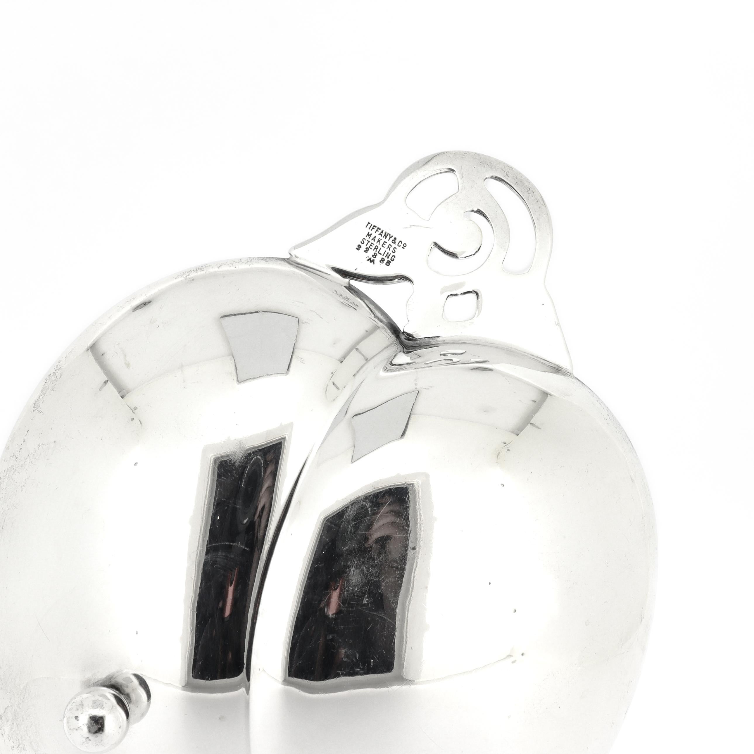 Tiffany & Co Sterling Silver Figural Leaf Dish or Vide Poche no. 22885 For Sale 9